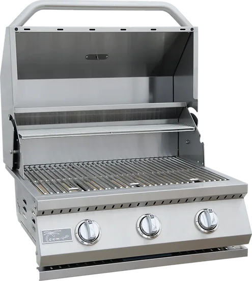 KoKoMo Grills 26" 3 Burner Built In BBQ Gas Grill