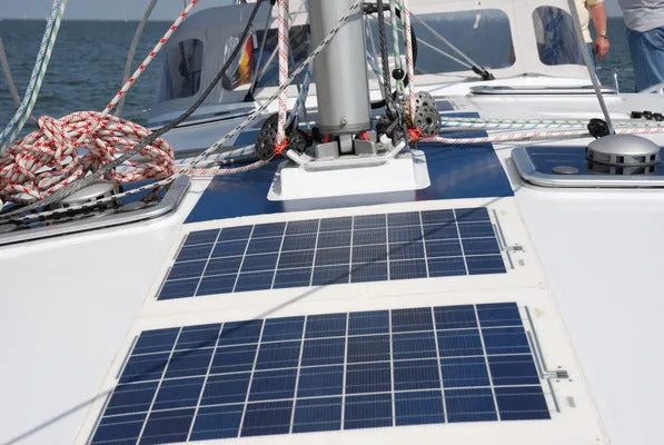 300W Monocrystalline Fibreglass Semi-Flexible Solar Panels with MC4 connectors