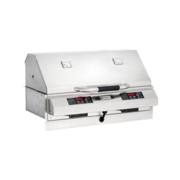 ElectriChef Ruby 32-Inch Built-In Dual-Zone Electric Outdoor Grill