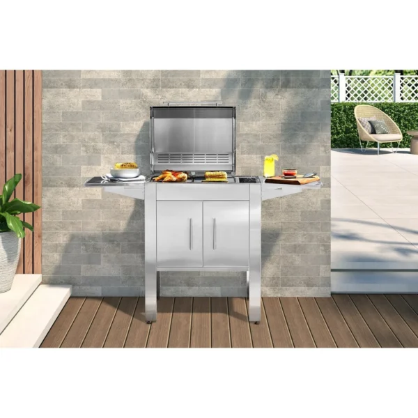 Kenyon Texan 240V Electric Grill with Stand – Premium Dual-Burner Touch Control