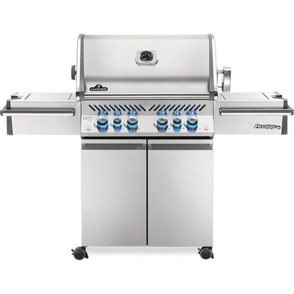 Napoleon Prestige PRO 500 RSIB Gas BBQ – Propane with Infrared Rear & Side Burners