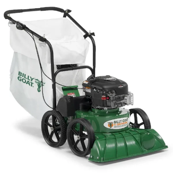 Billy Goat KV601 Lawn and Litter Vacuum, 27 in (69 cm), Briggs & Stratton, for Residential and Light Commercial Use