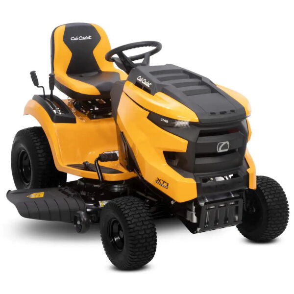 42 in Petrol Ride-On Lawn Tractor 19.5 HP 541cc – Hydrostatic Drive Ride-On Mower for Large Lawns