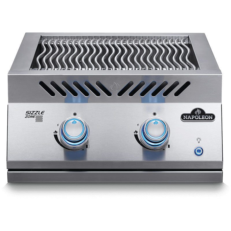 Napoleon Built-In 700 Series Dual Infrared Burner – 18" Drop-In Sizzle Zone