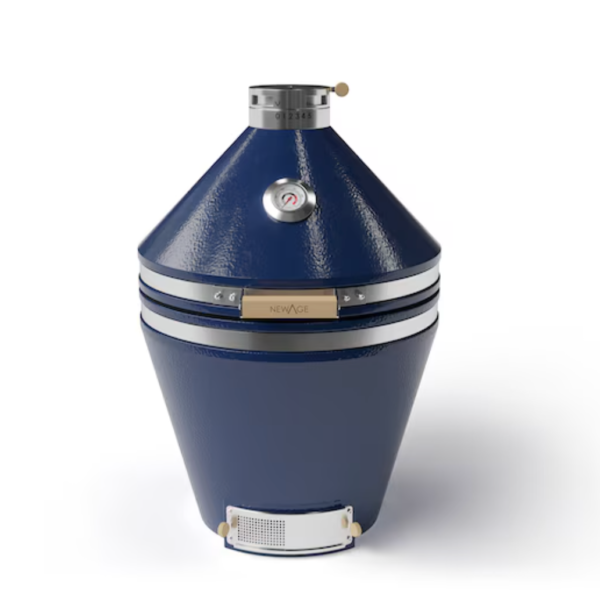 NewAge Outdoor Kitchens Kamado Pro Grill 22" – Ceramic Charcoal BBQ Smoker