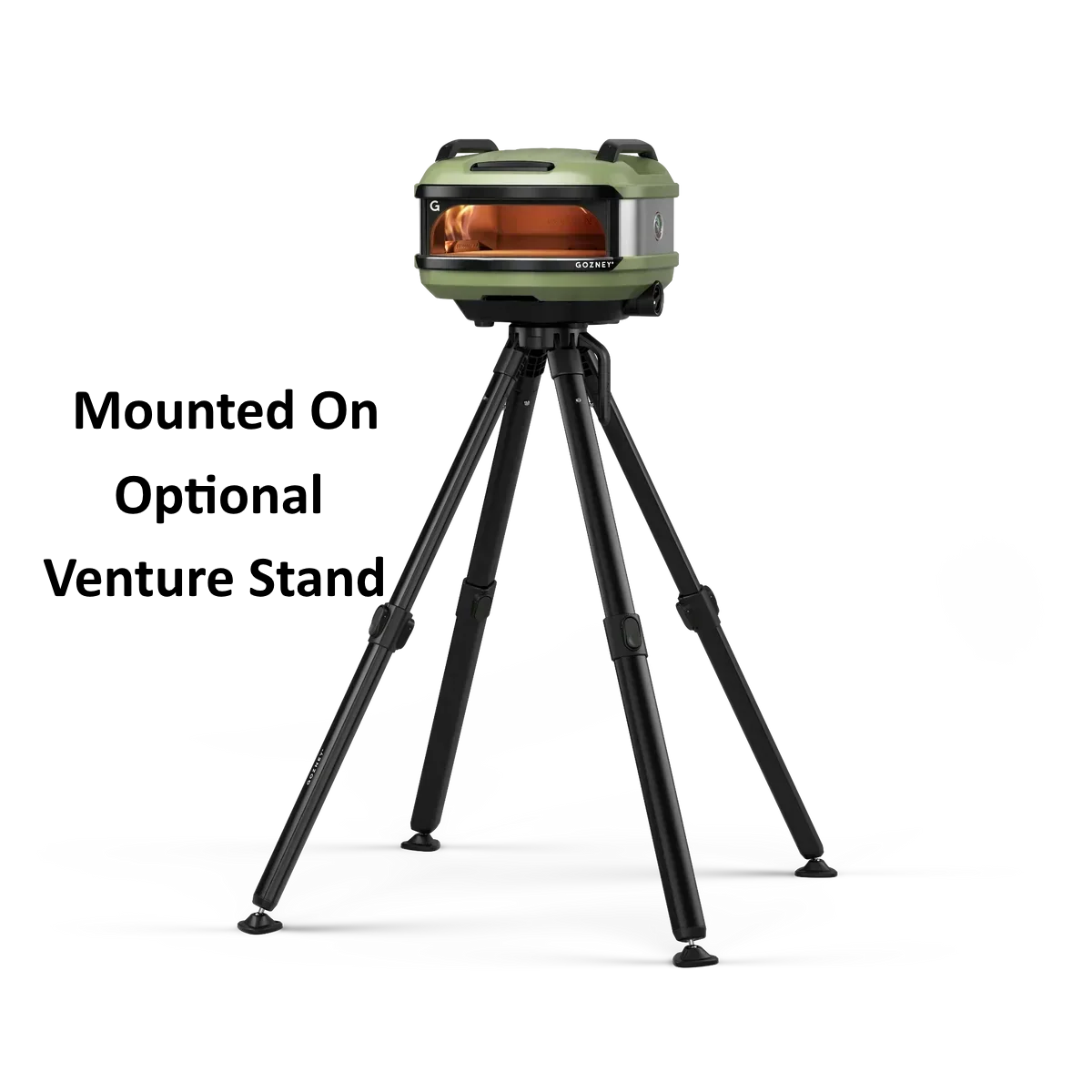 Gozney Tread Portable Pizza Oven – Gas Outdoor Pizza Oven, Olive Green