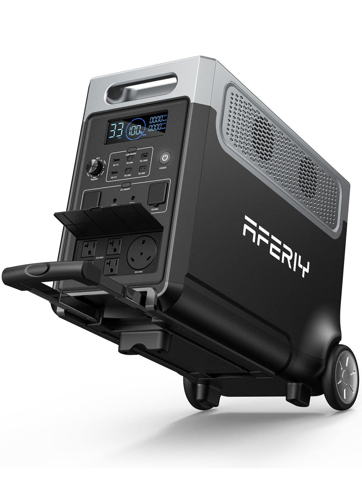 AFERIY P310 Portable Power Station – 3840Wh, Expandable to 11.5kWh
