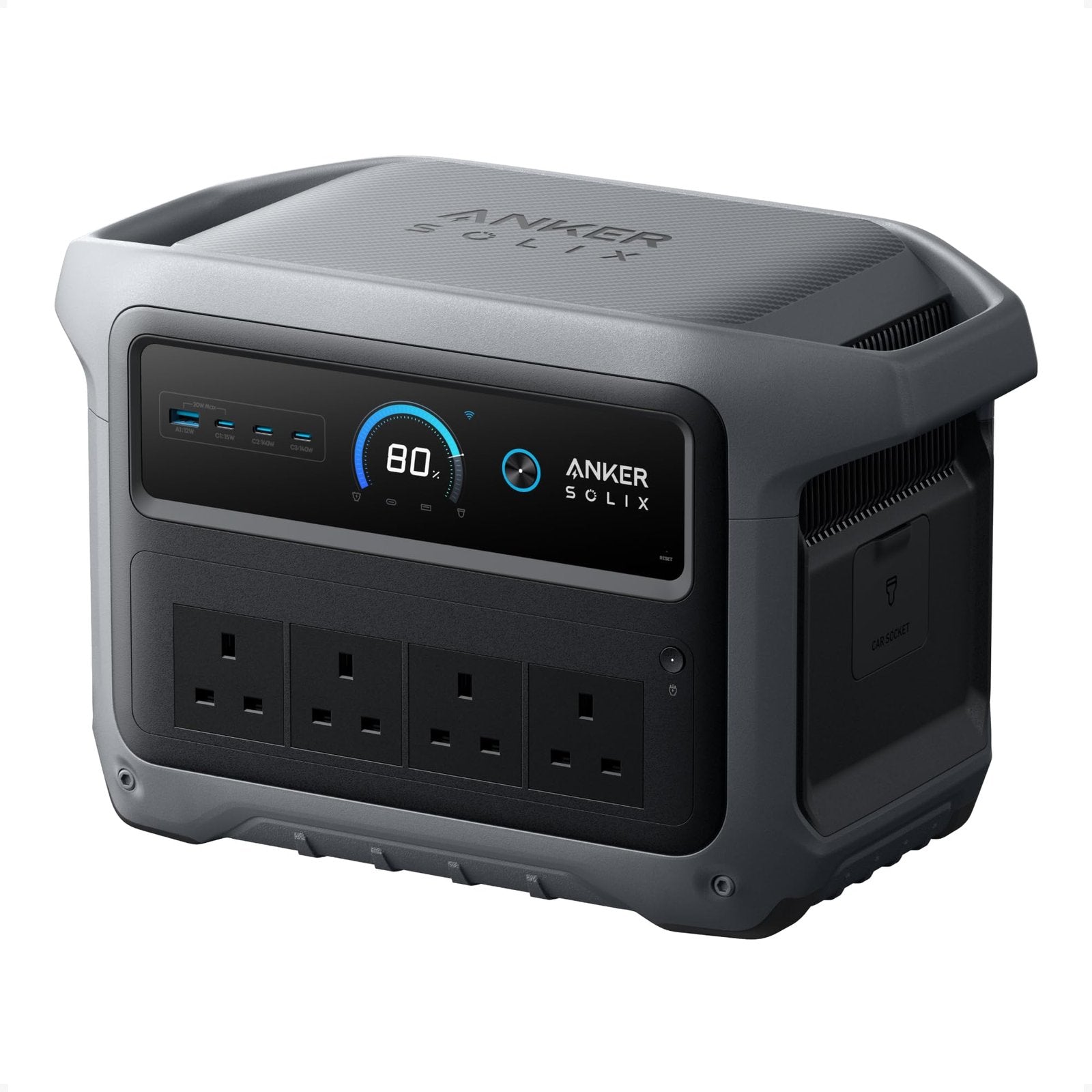 Anker SOLIX C1000 Gen 2 Portable Power Station – 1024Wh, 2000W Output, UPS