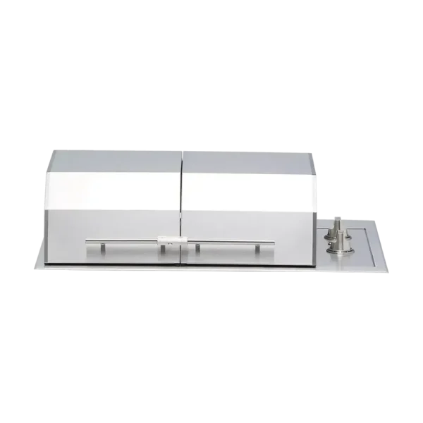 Kenyon Texan 30-Inch Built-In Electric Grill – 240V Split-Lid Dual-Burner with Precision Knob Control