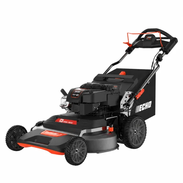ECHO 30 in (76 cm) Self-Propelled Petrol Lawn Mower, 223cc Briggs & Stratton, Dual Blade, 3-in-1, ReadyStart LM-3022SP