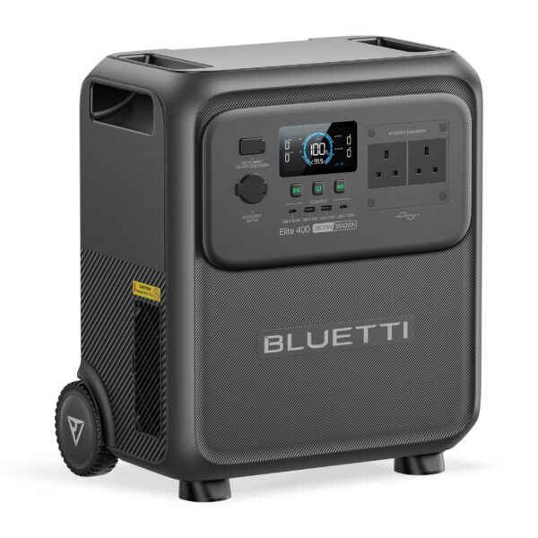 BLUETTI Elite 400 Portable Power Station – 3840Wh, 2600W Output, LiFePO4