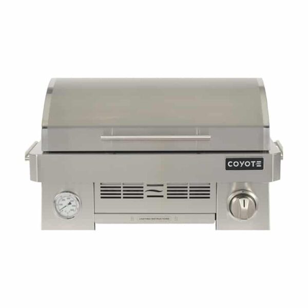 Coyote 25" Portable Gas BBQ – 316 Stainless Steel, Infinity Burner