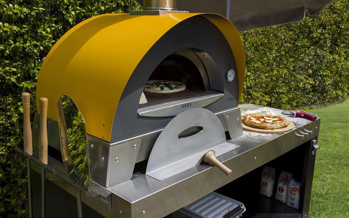 Alfa Ciao Wood Fired Pizza Oven – Outdoor Pizza Oven with Stand