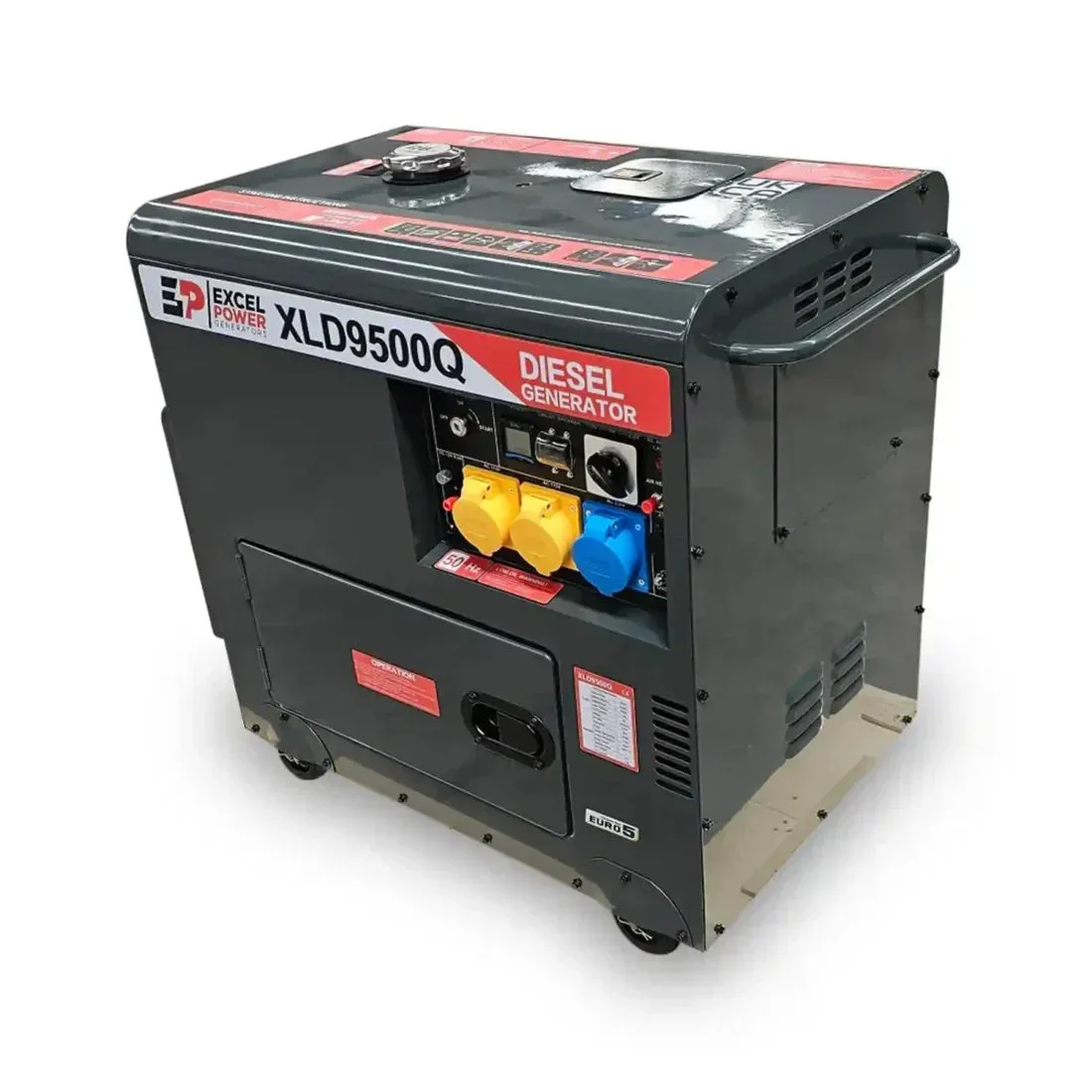 Excel Power XLD9500Q 6.5kW Diesel Generator