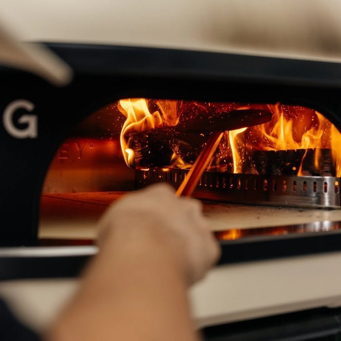 Gozney Dome XL Gen 2 Multi-Fuel Pizza Oven – Wood & Gas Outdoor Pizza Oven, Off Black