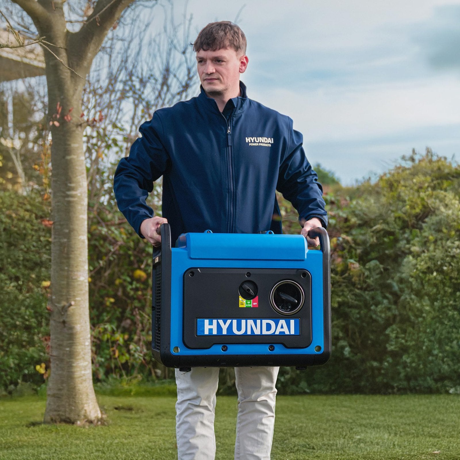 Hyundai HY3250SEi 3.2kW Petrol Inverter Generator