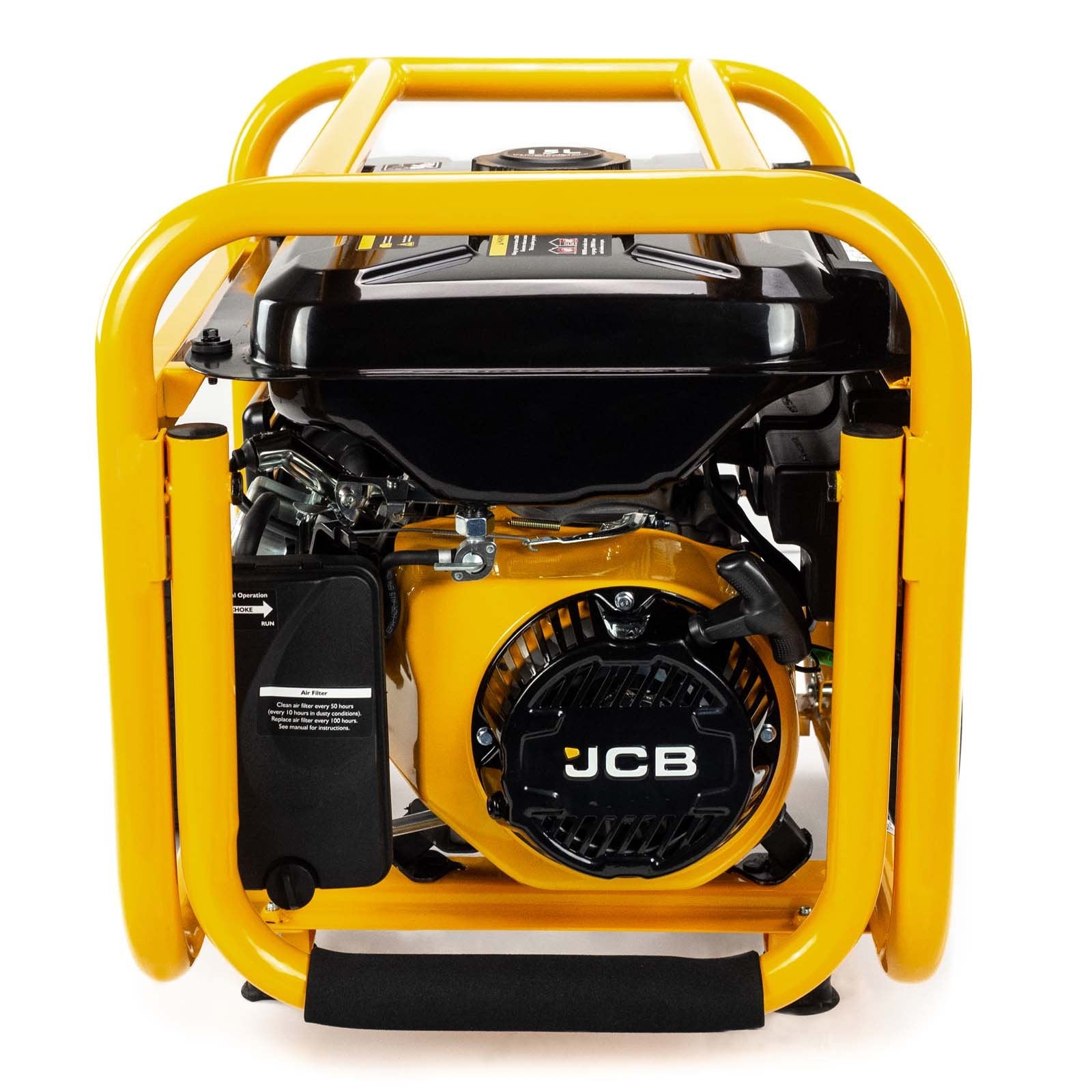JCB G3600P 3.6kW Site Petrol Generator – 115V/230V, 224cc