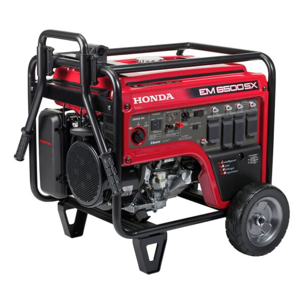 Honda EM6500 Generator, 6,500 Watts, Electric Start, iAVR Clean Power EM6500SXK2AN