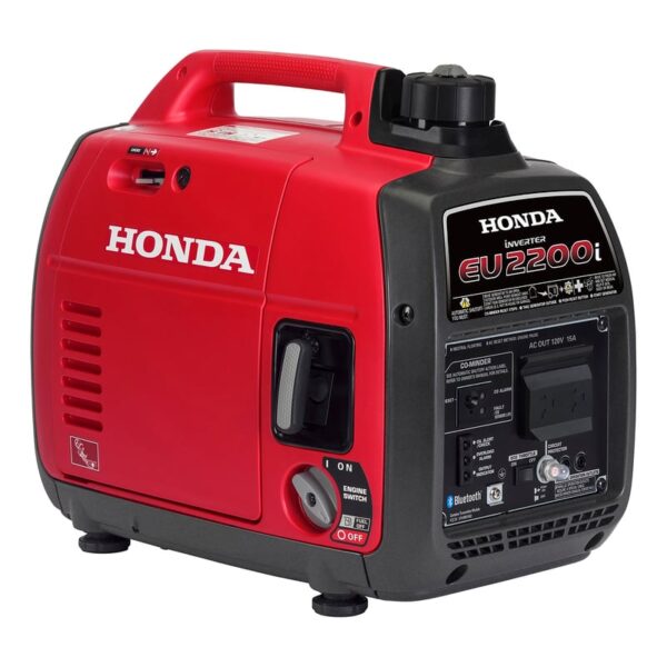 Honda EU2200i Super Quiet Inverter Generator, 2,200 Watts, Eco-Throttle, Bluetooth EU2200ITAN