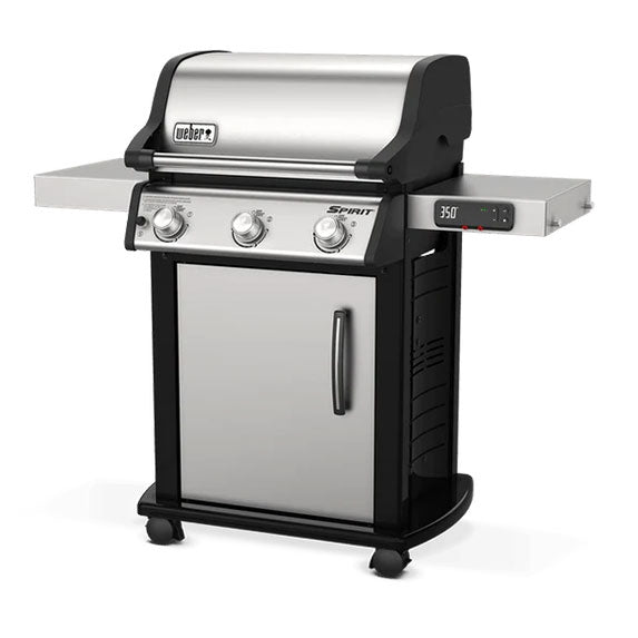 Weber Spirit SX-315 Smart Gas BBQ, 3-Burner – Stainless Steel